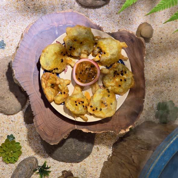 NẤM BÀO NGƯ SỐT CHANH